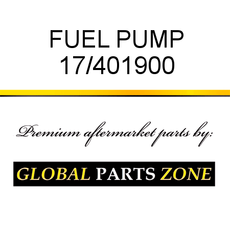 FUEL PUMP 17/401900