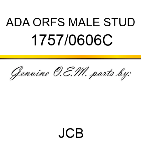 ADA ORFS MALE STUD 1757/0606C