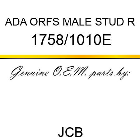 ADA ORFS MALE STUD R 1758/1010E
