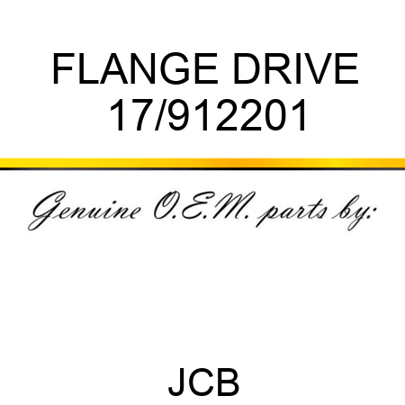 FLANGE DRIVE 17/912201