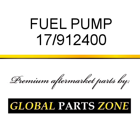 FUEL PUMP 17/912400