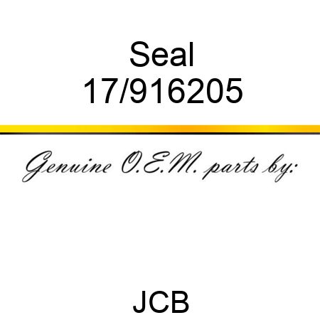 Seal 17/916205