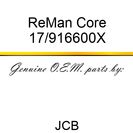ReMan Core 17/916600X