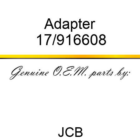 Adapter 17/916608