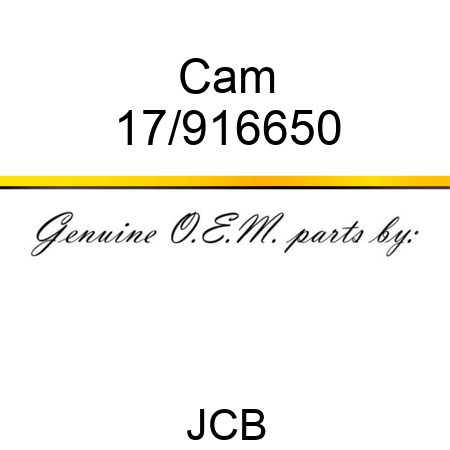 Cam 17/916650