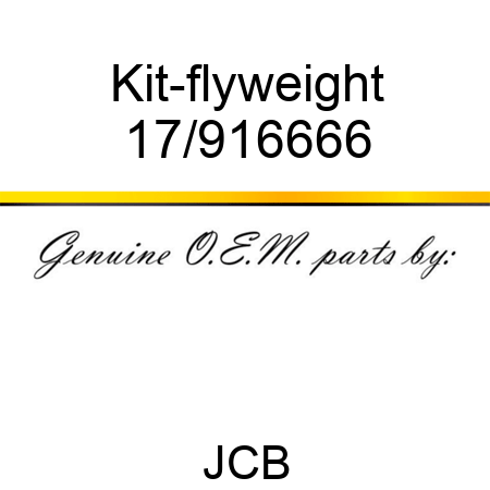 Kit-flyweight 17/916666