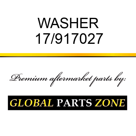 WASHER 17/917027