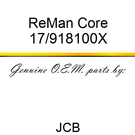ReMan Core 17/918100X