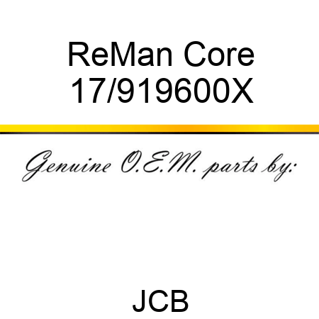 ReMan Core 17/919600X
