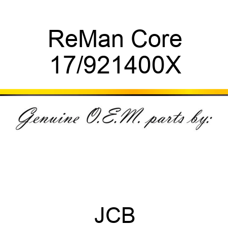ReMan Core 17/921400X