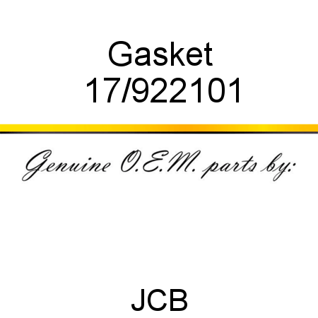 Gasket 17/922101