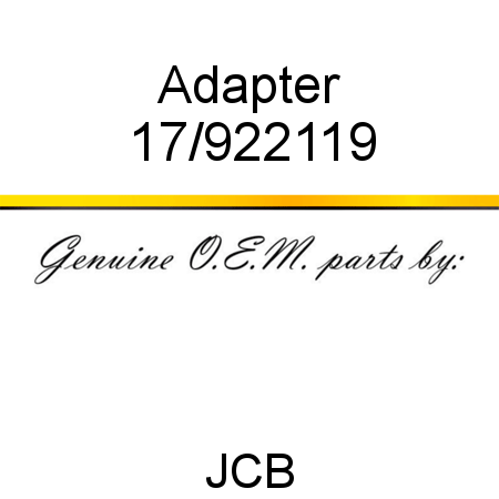 Adapter 17/922119