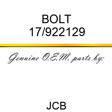 BOLT 17/922129