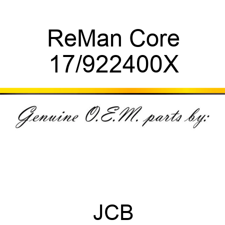 ReMan Core 17/922400X