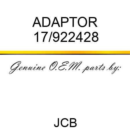 ADAPTOR 17/922428