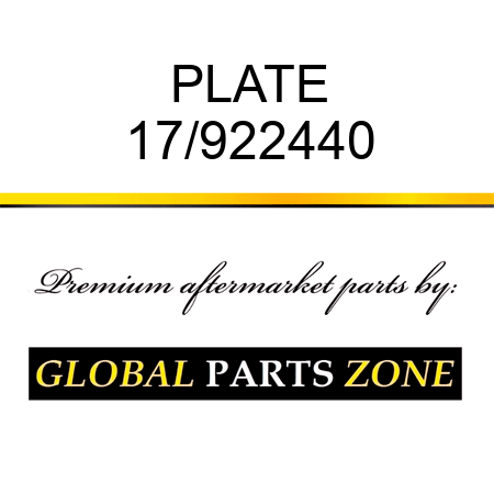 PLATE 17/922440