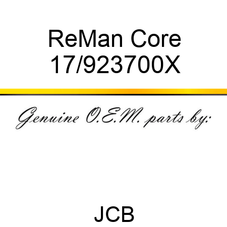 ReMan Core 17/923700X