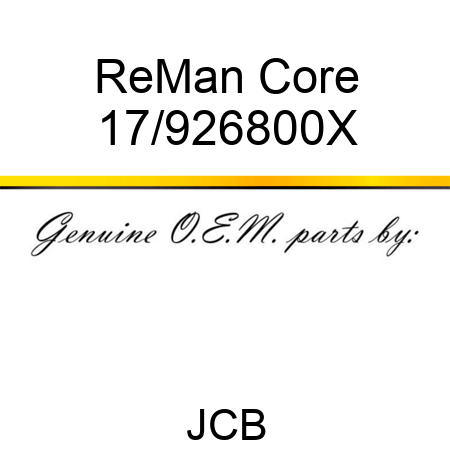 ReMan Core 17/926800X