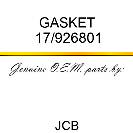 GASKET 17/926801