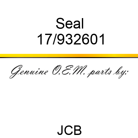 Seal 17/932601