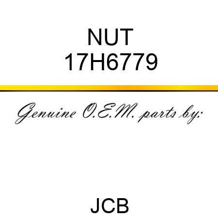 NUT 17H6779