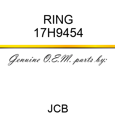 RING 17H9454