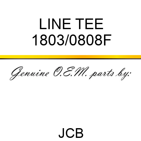 LINE TEE 1803/0808F