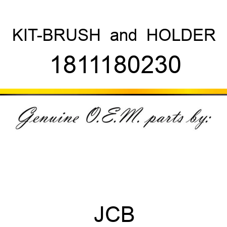 KIT-BRUSH & HOLDER 1811180230