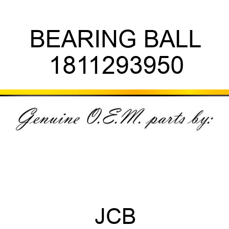 BEARING BALL 1811293950