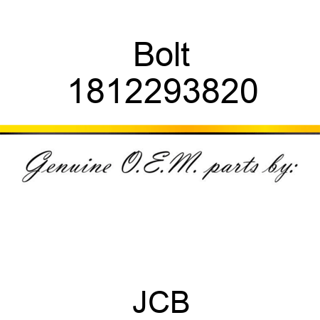 Bolt 1812293820