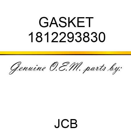 GASKET 1812293830