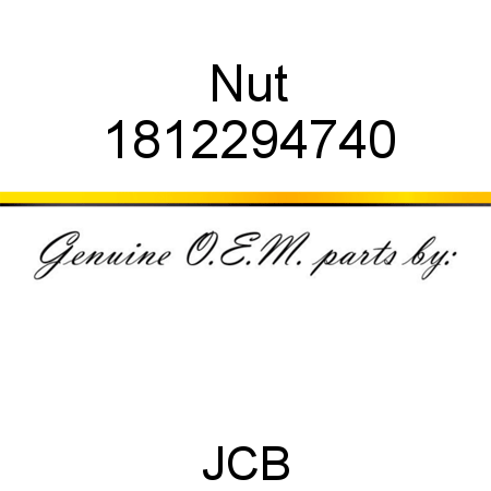 Nut 1812294740