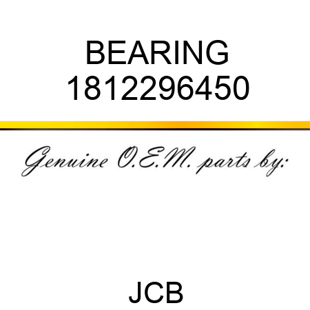 BEARING 1812296450