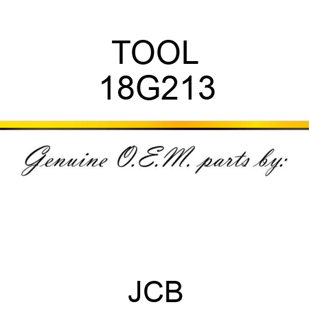 TOOL 18G213