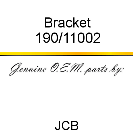 Bracket 190/11002