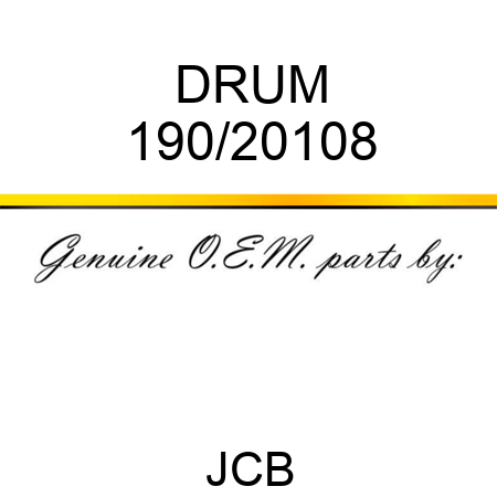 DRUM 190/20108