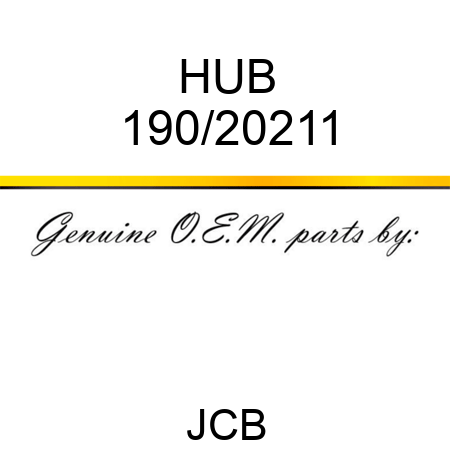 HUB 190/20211