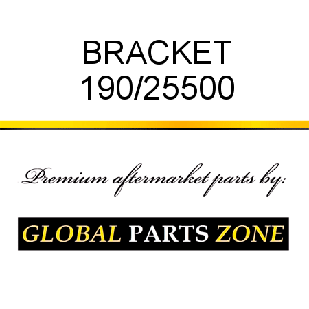 BRACKET 190/25500