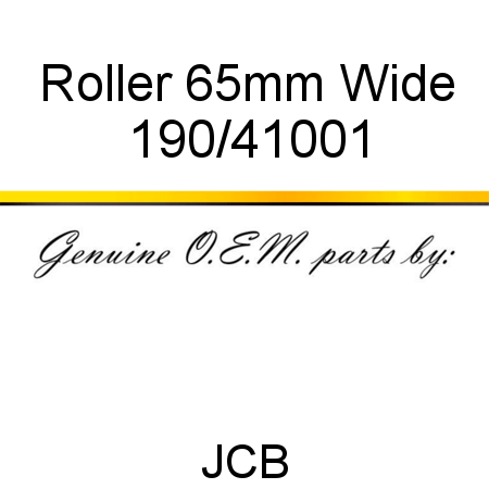 Roller, 65mm Wide 190/41001