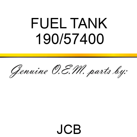 FUEL TANK 190/57400