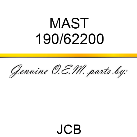 MAST 190/62200