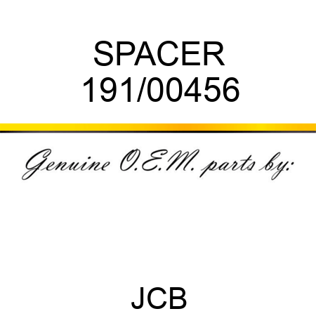 SPACER 191/00456