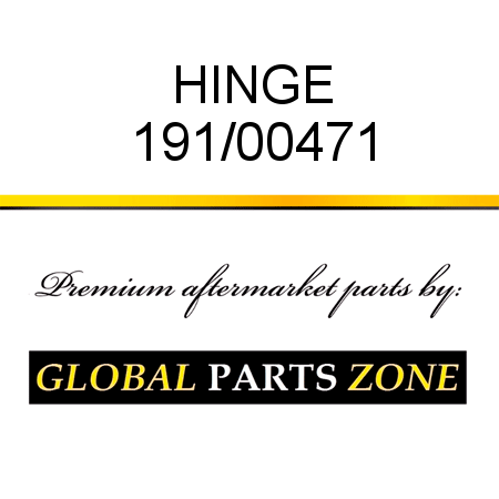 HINGE 191/00471