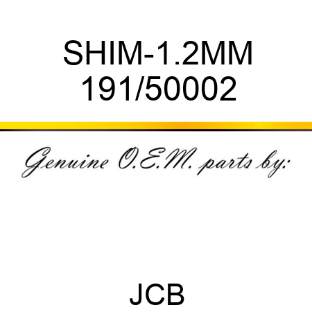 SHIM-1.2MM 191/50002