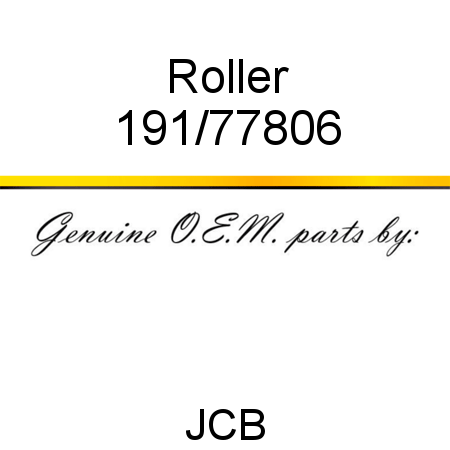 Roller 191/77806