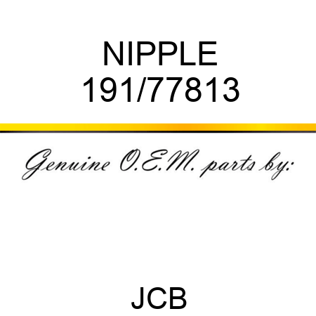 NIPPLE 191/77813