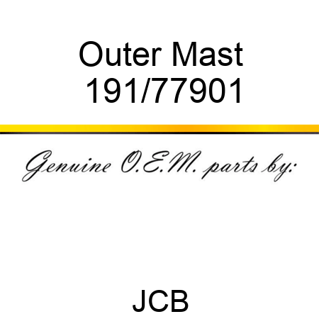 Outer Mast 191/77901