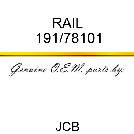 RAIL 191/78101