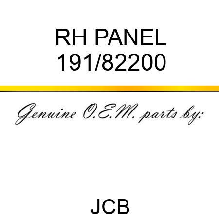 RH PANEL 191/82200