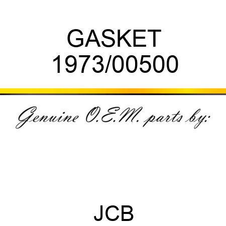 GASKET 1973/00500